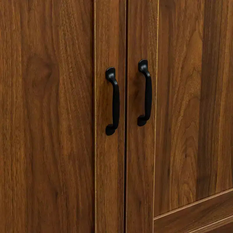 43.3 Buffet bahut moderne en bois avec portes et tiroirs meuble de rangement