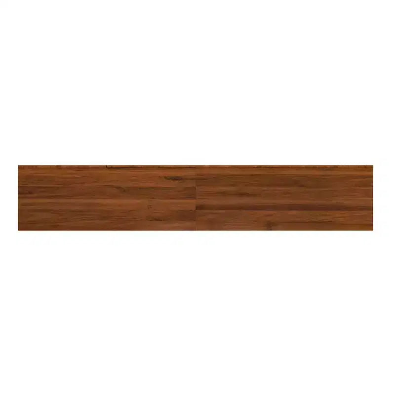 Tabouret de comptoir pivotant 26 po, fini noyer et similicuir brun, ensemble de 4