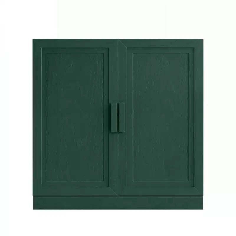 Meuble d'appoint autonome à 2 portes avec étagères réglables, buffet de rangement, armoire de garde-manger pour entrée, salon, cuisine, chambre à coucher