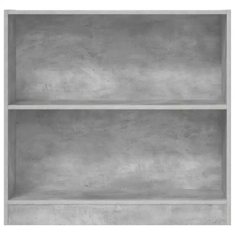 Étagère compacte en bois composite gris