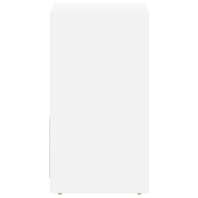 vidaXL Armoire de salle de bain blanc Bois d'ingénierie Armoire de salle de bain moyenne