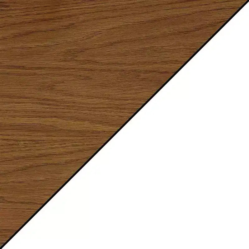 Petite table d'appoint Accent avec tiroir et étagère ouverte, noire, 71 cm H