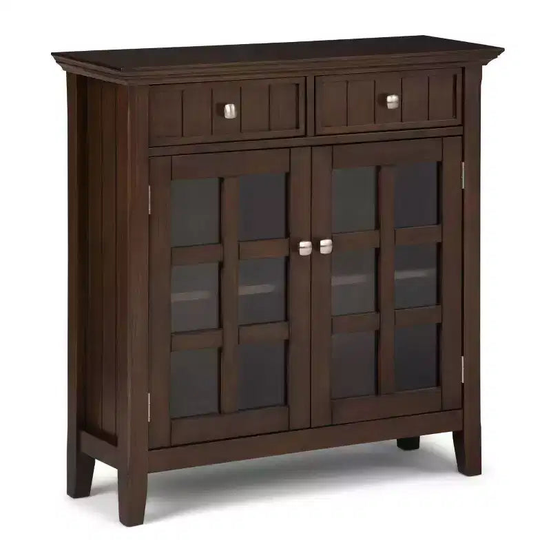 Normandy Solid Wood Entryway Storage Cabinet - Wyndenhall