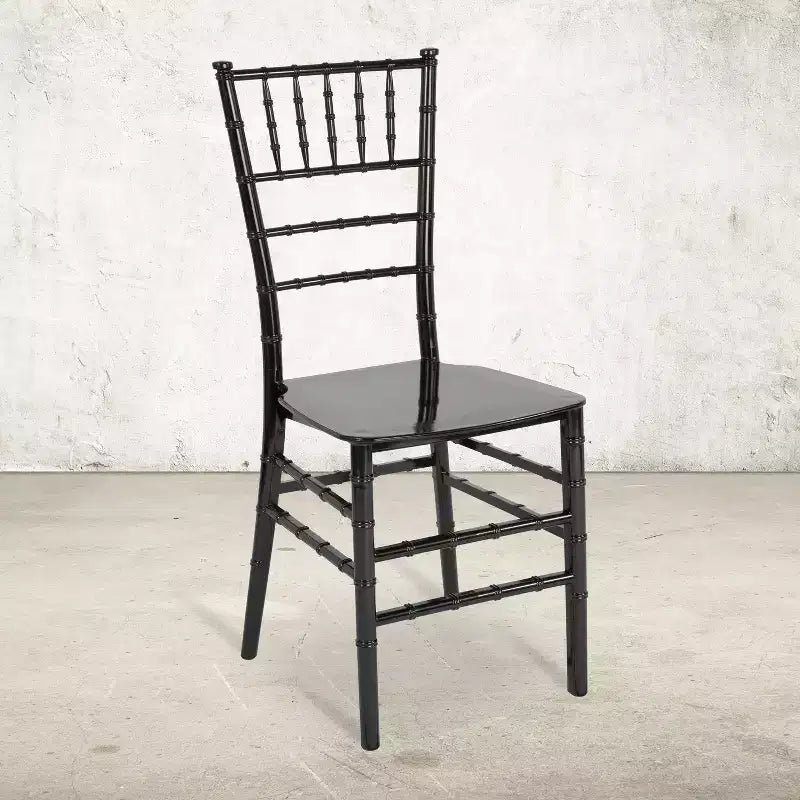 Chaise Chiavari empilable en résine de la série