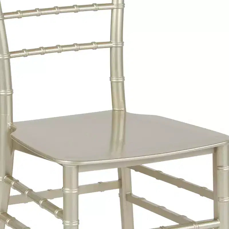 Chaise Chiavari empilable en résine de la série