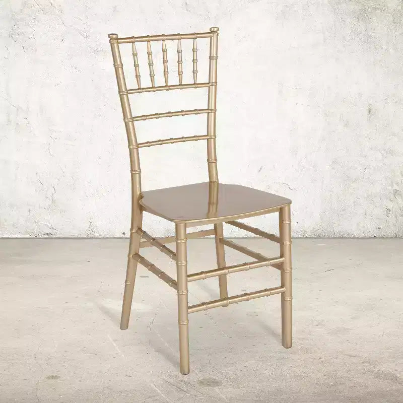 Chaise Chiavari empilable en résine de la série