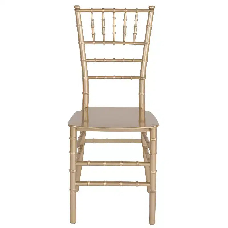 Chaise Chiavari empilable en résine de la série