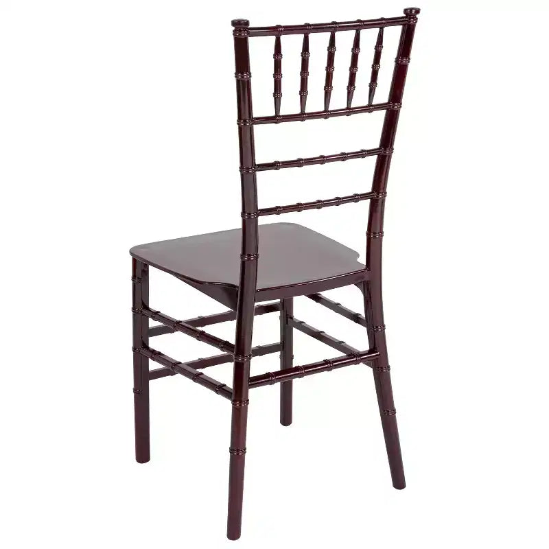 Chaise Chiavari empilable en résine de la série
