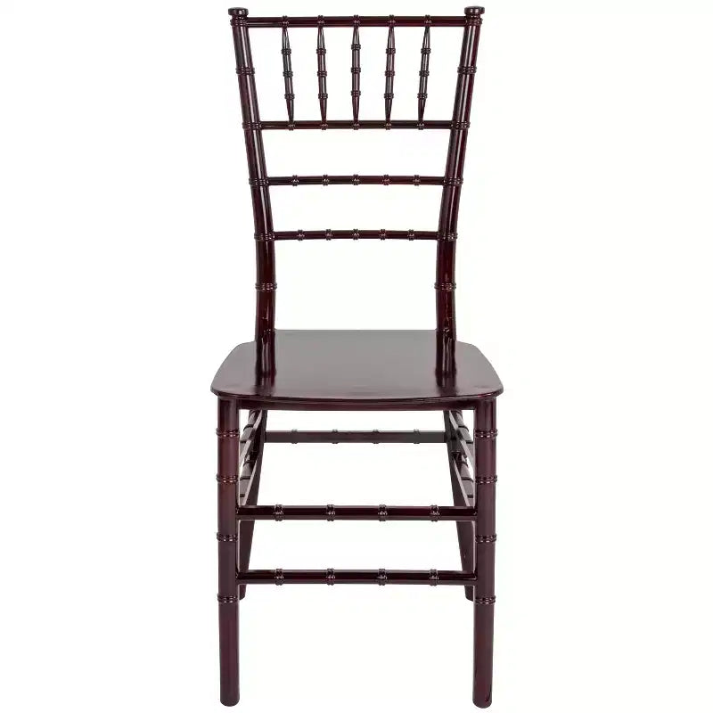 Chaise Chiavari empilable en résine de la série
