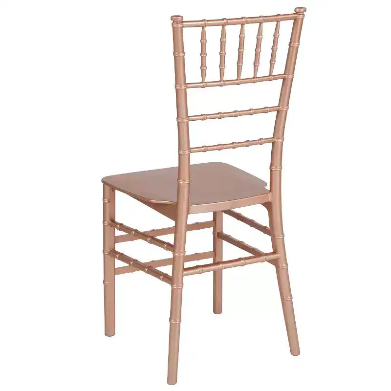Chaise Chiavari empilable en résine de la série