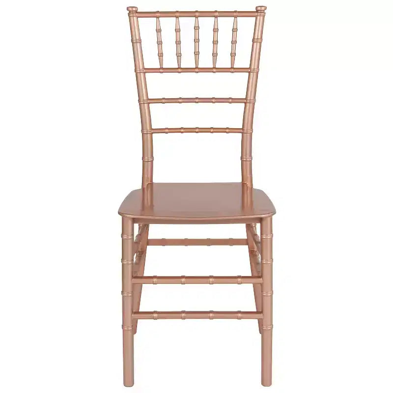 Chaise Chiavari empilable en résine de la série