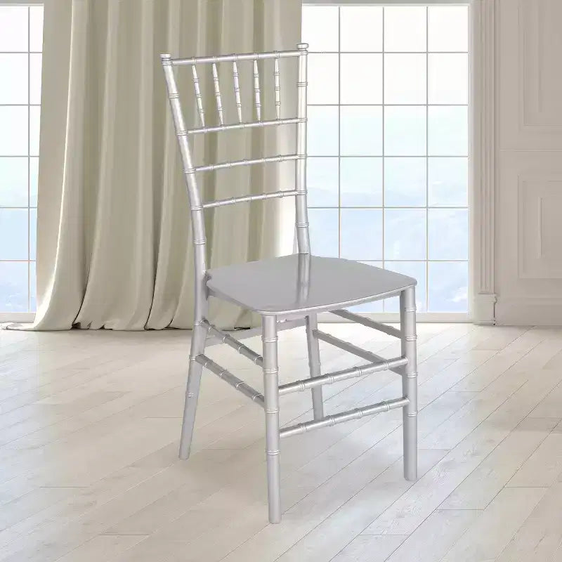 Chaise Chiavari empilable en résine de la série