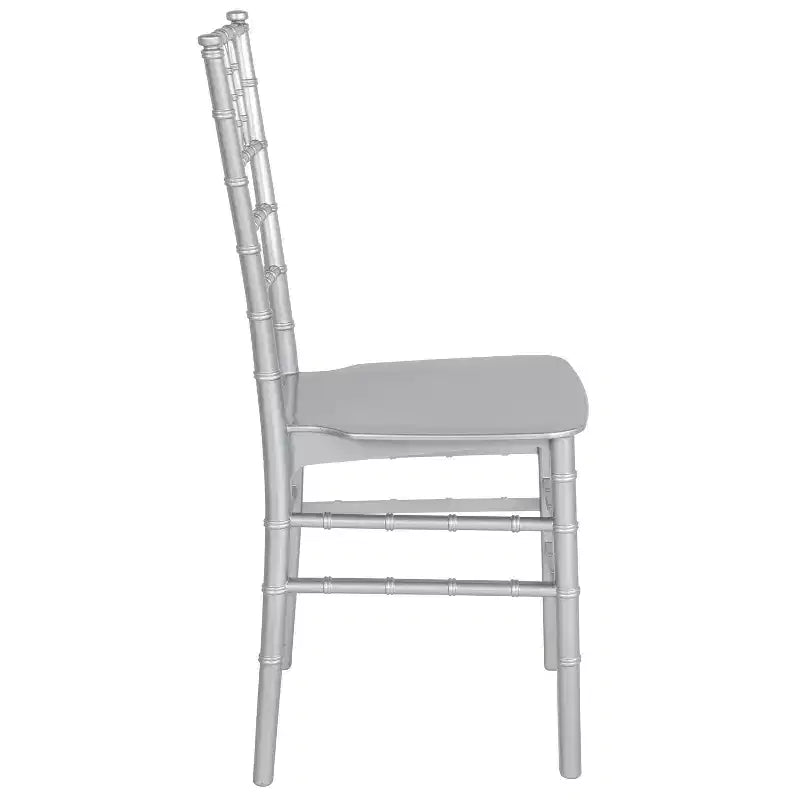 Chaise Chiavari empilable en résine de la série