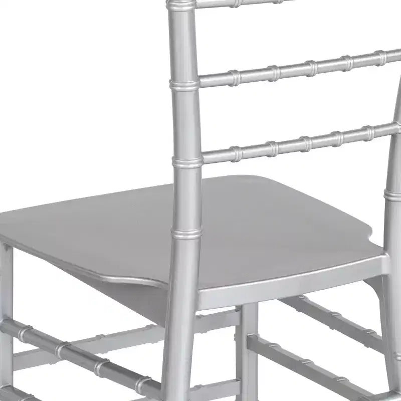 Chaise Chiavari empilable en résine de la série