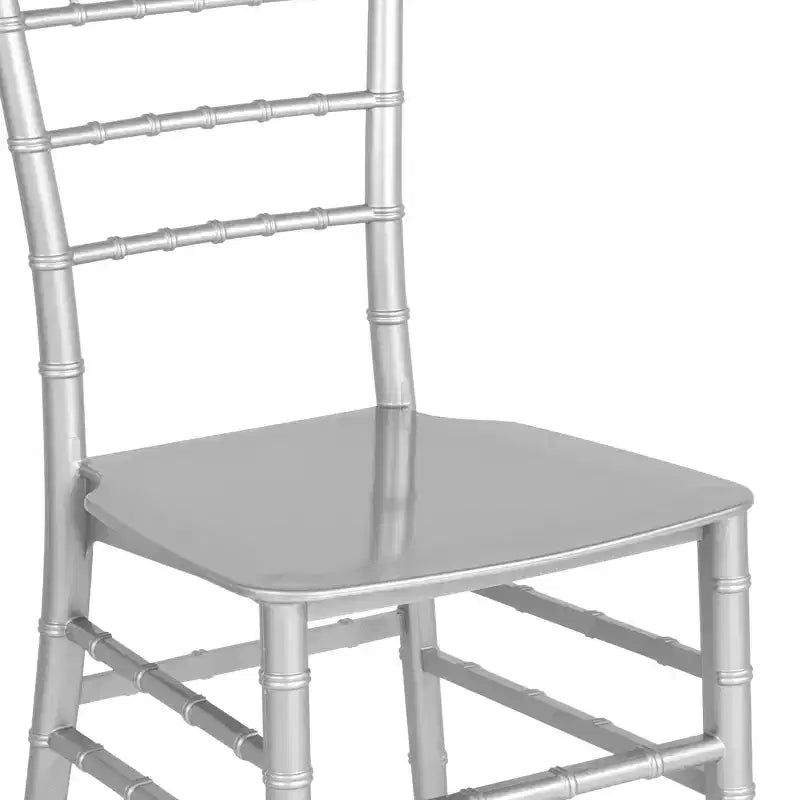 Chaise Chiavari empilable en résine de la série
