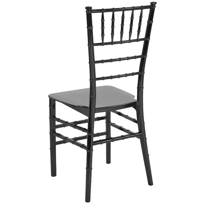 Chaise Chiavari empilable en résine de la série