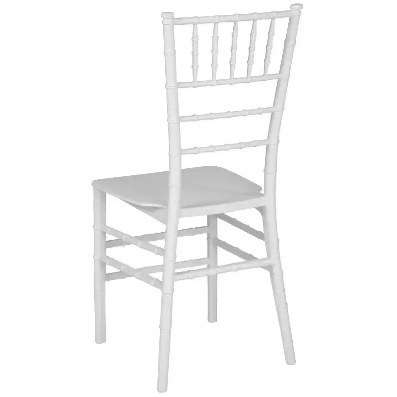 Chaise Chiavari empilable en résine de la série