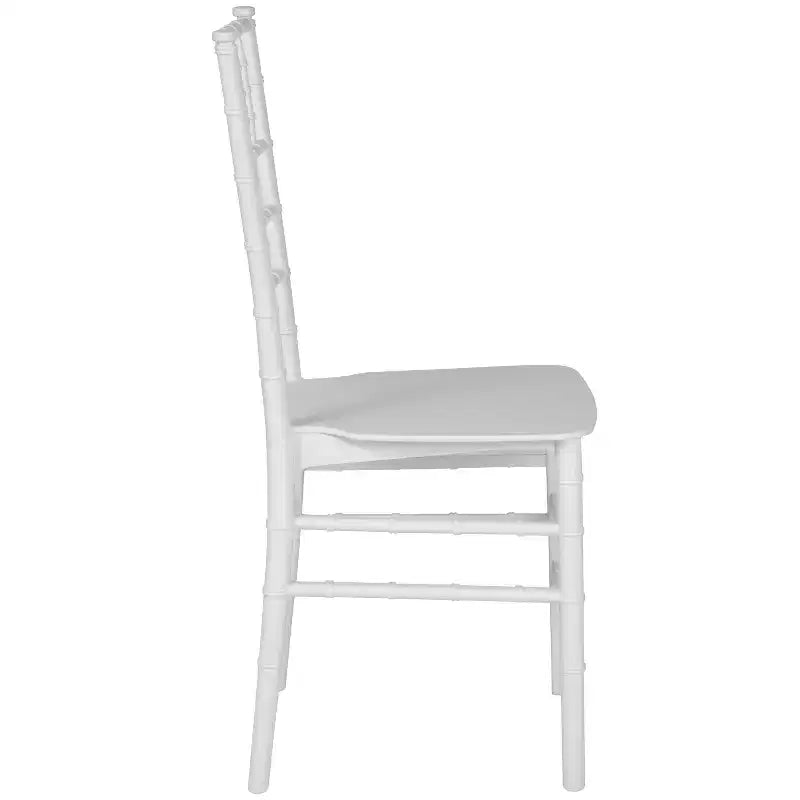 Chaise Chiavari empilable en résine de la série
