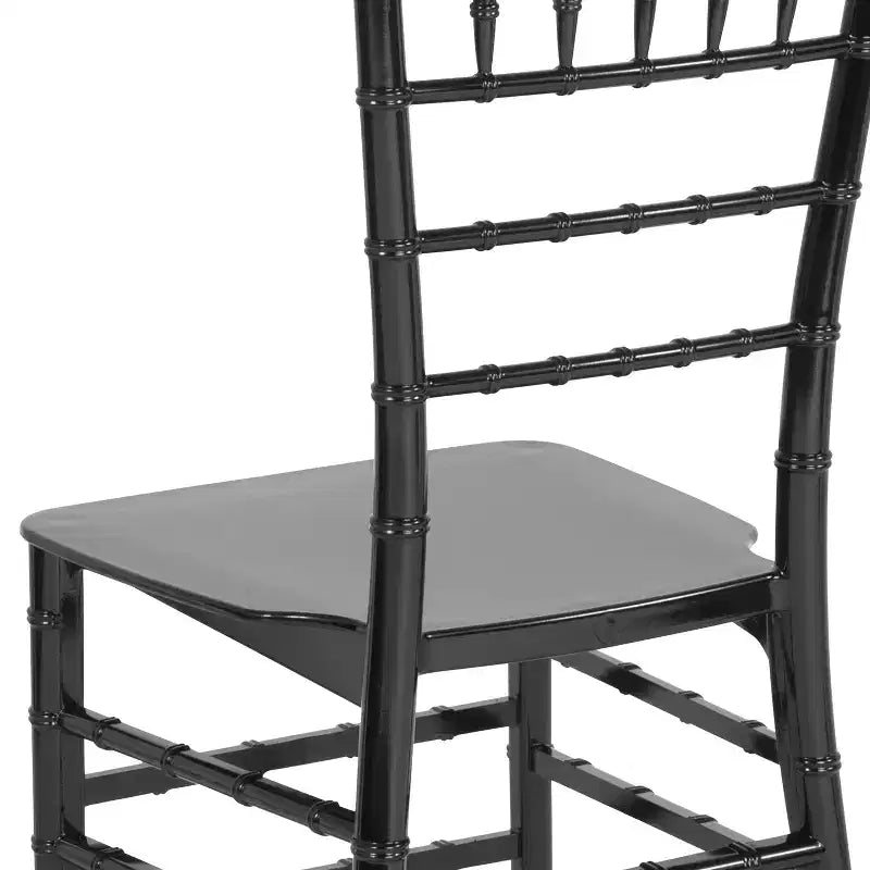 Chaise Chiavari empilable en résine de la série