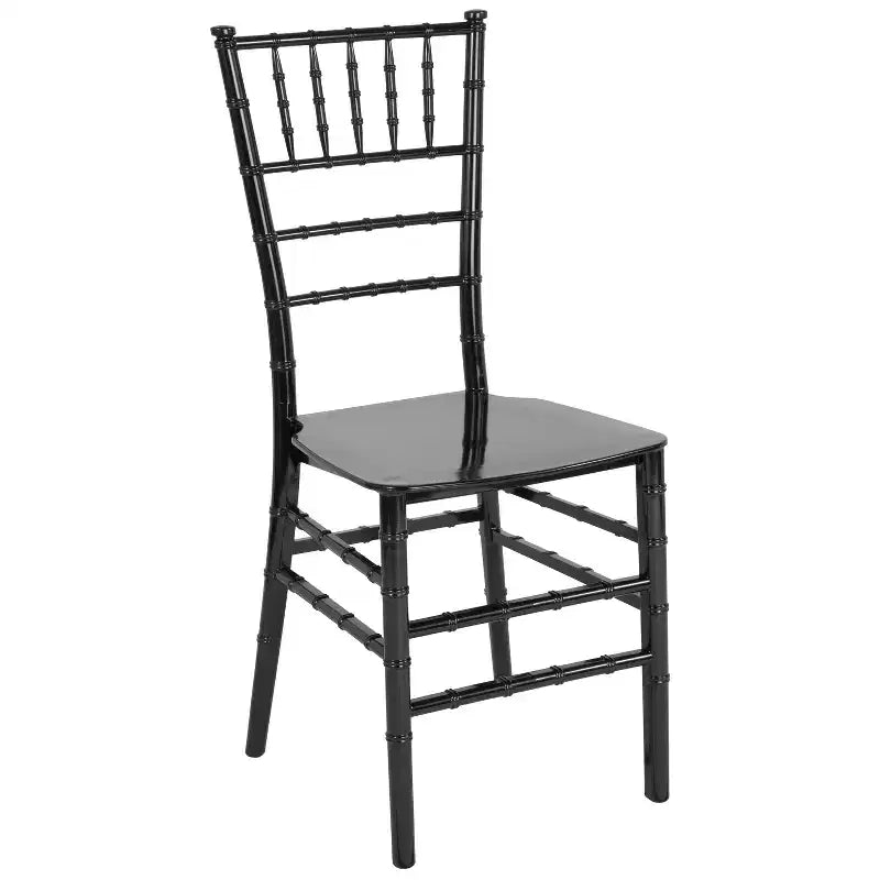 Chaise Chiavari empilable en résine de la série