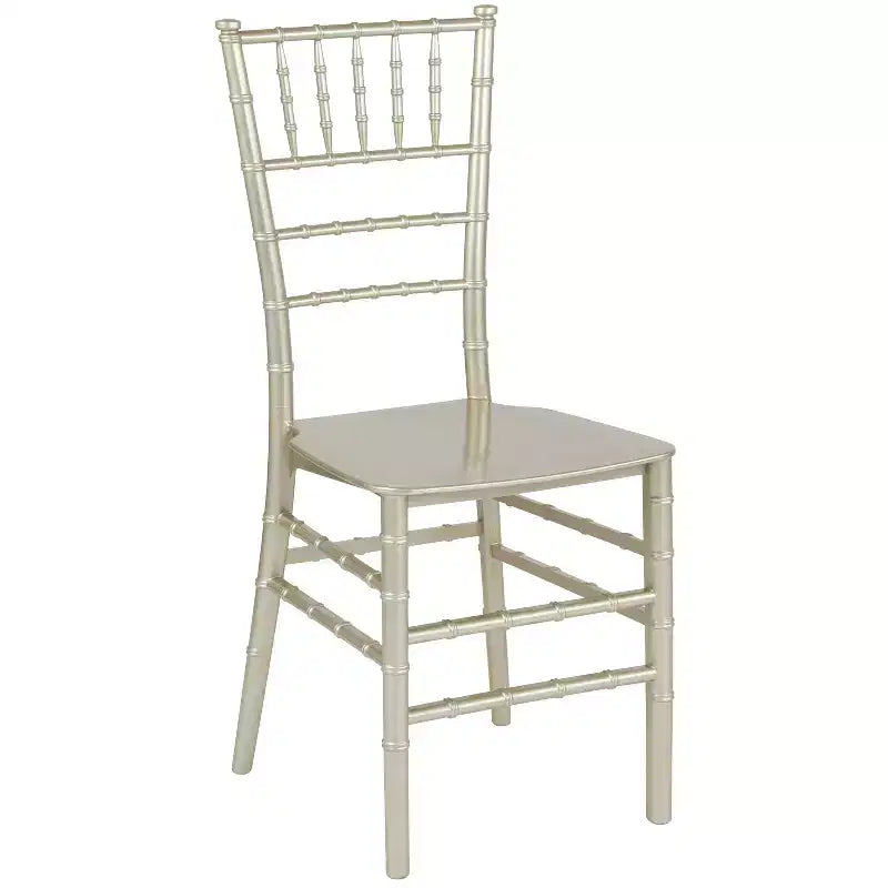 Chaise Chiavari empilable en résine de la série