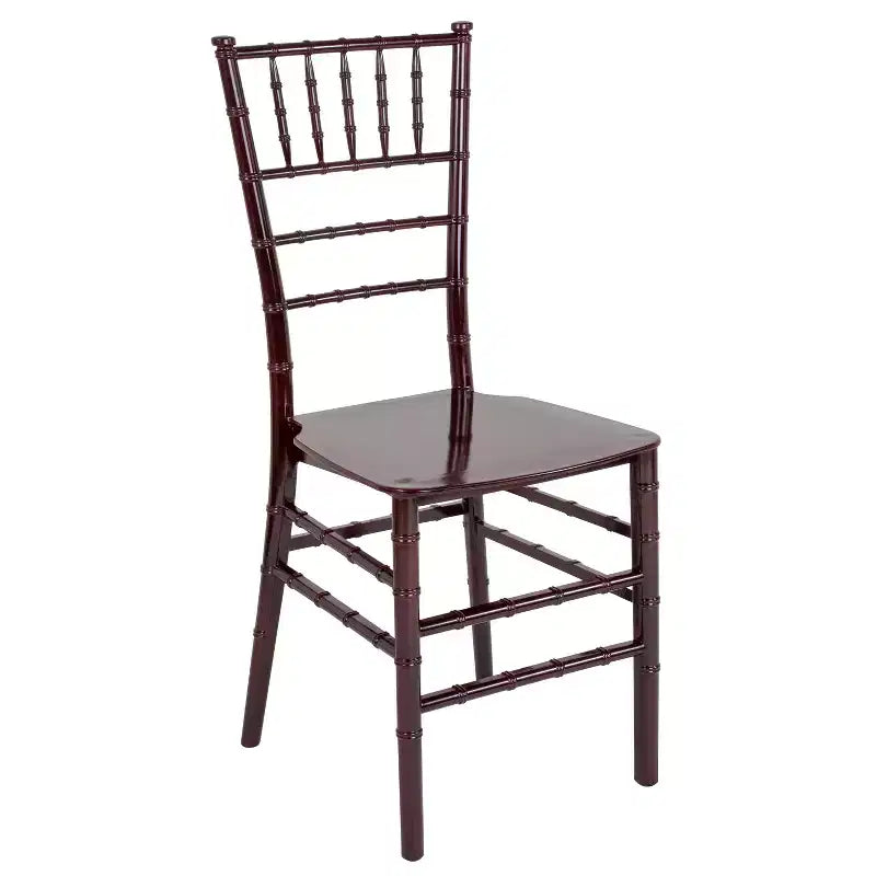 Chaise Chiavari empilable en résine de la série