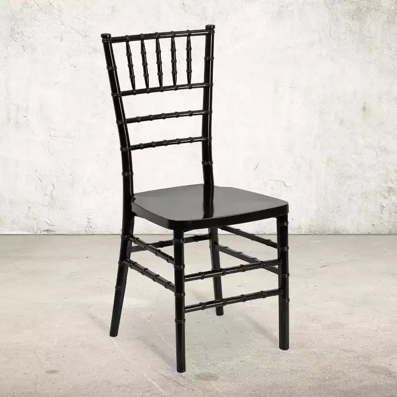 Chaise Chiavari en résine empilable pour mariage et événement