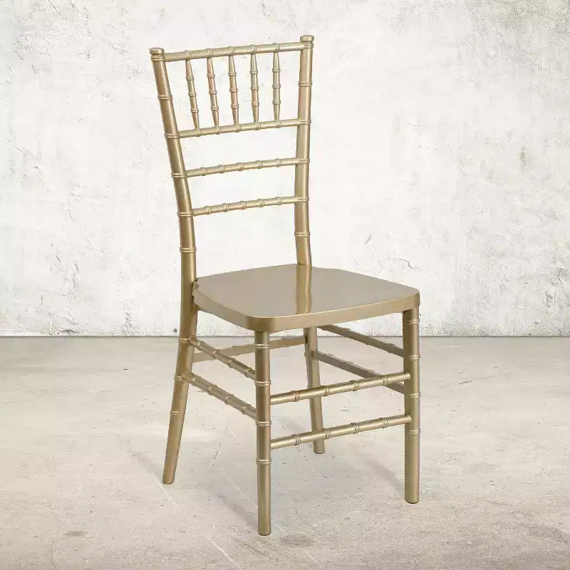 Chaise Chiavari en résine empilable pour mariage et événement