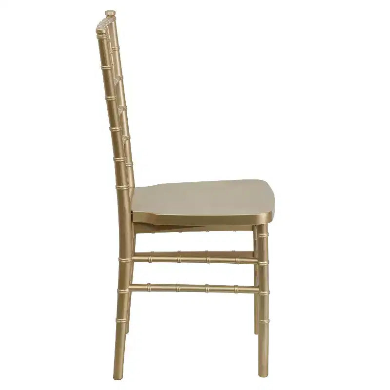 Chaise Chiavari en résine empilable pour mariage et événement