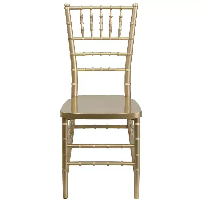 Chaise Chiavari en résine empilable pour mariage et événement