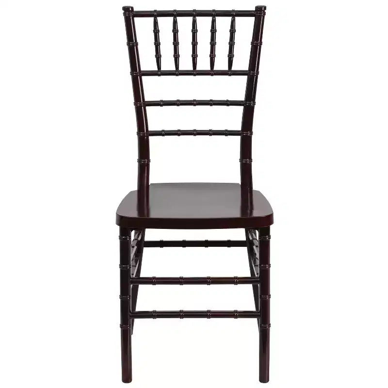 Chaise Chiavari en résine empilable pour mariage et événement