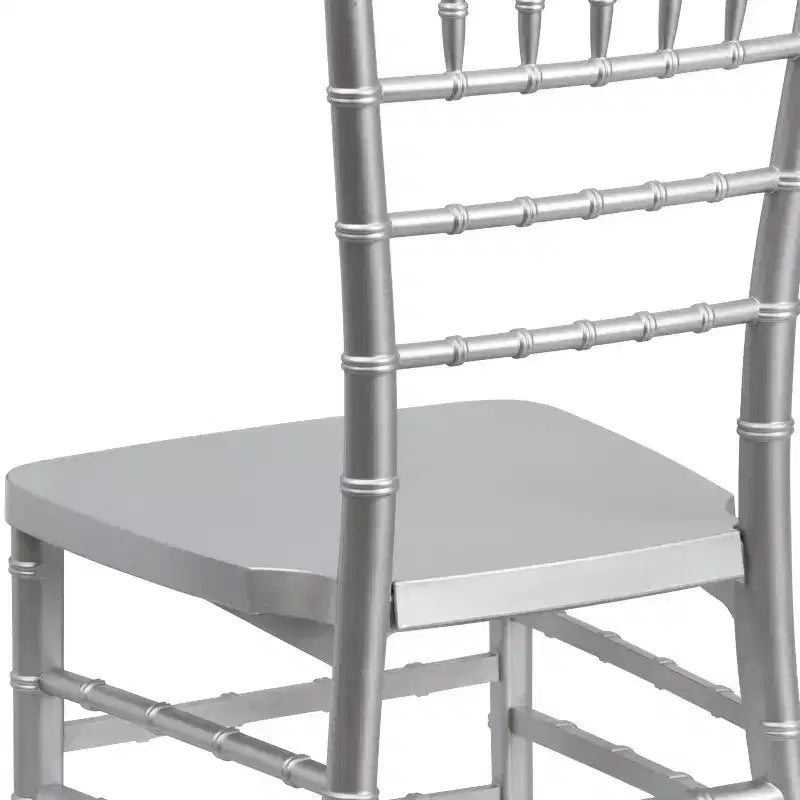 Chaise Chiavari en résine empilable pour mariage et événement
