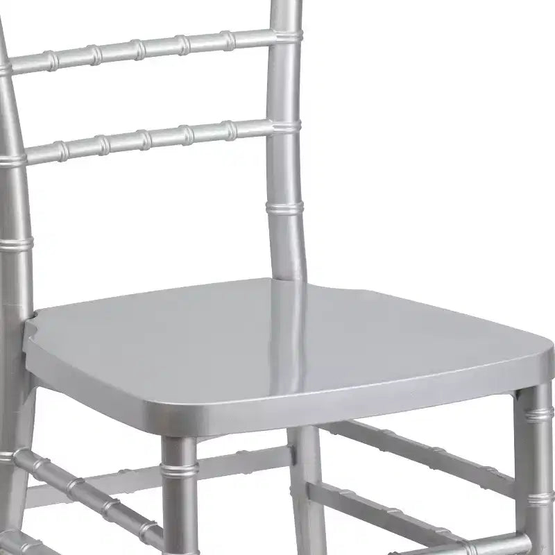 Chaise Chiavari en résine empilable pour mariage et événement