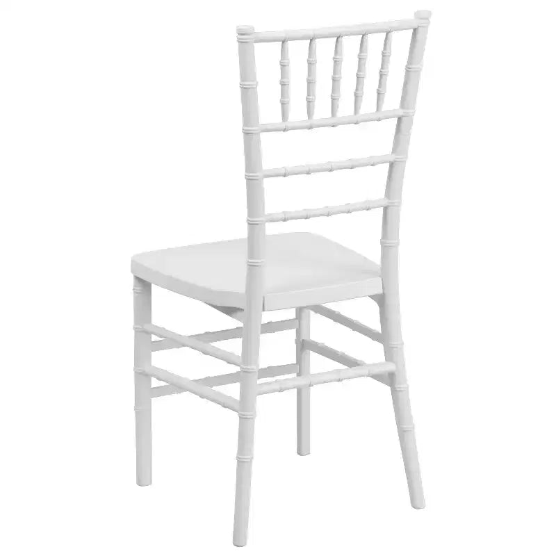 Chaise Chiavari en résine empilable pour mariage et événement