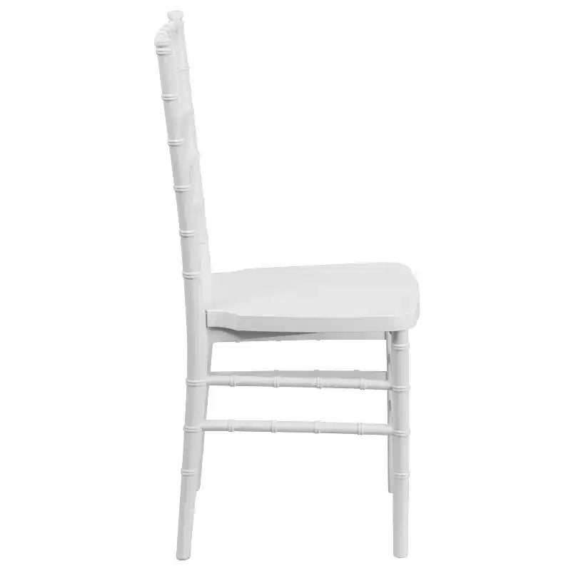 Chaise Chiavari en résine empilable pour mariage et événement