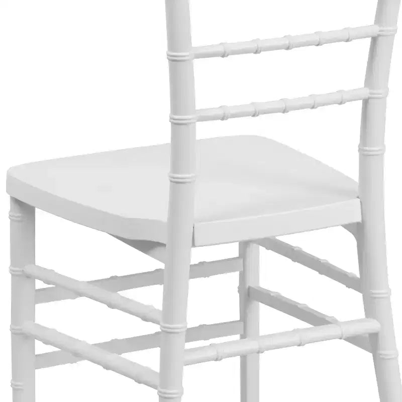 Chaise Chiavari en résine empilable pour mariage et événement
