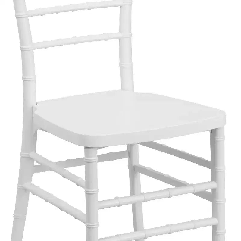 Chaise Chiavari en résine empilable pour mariage et événement