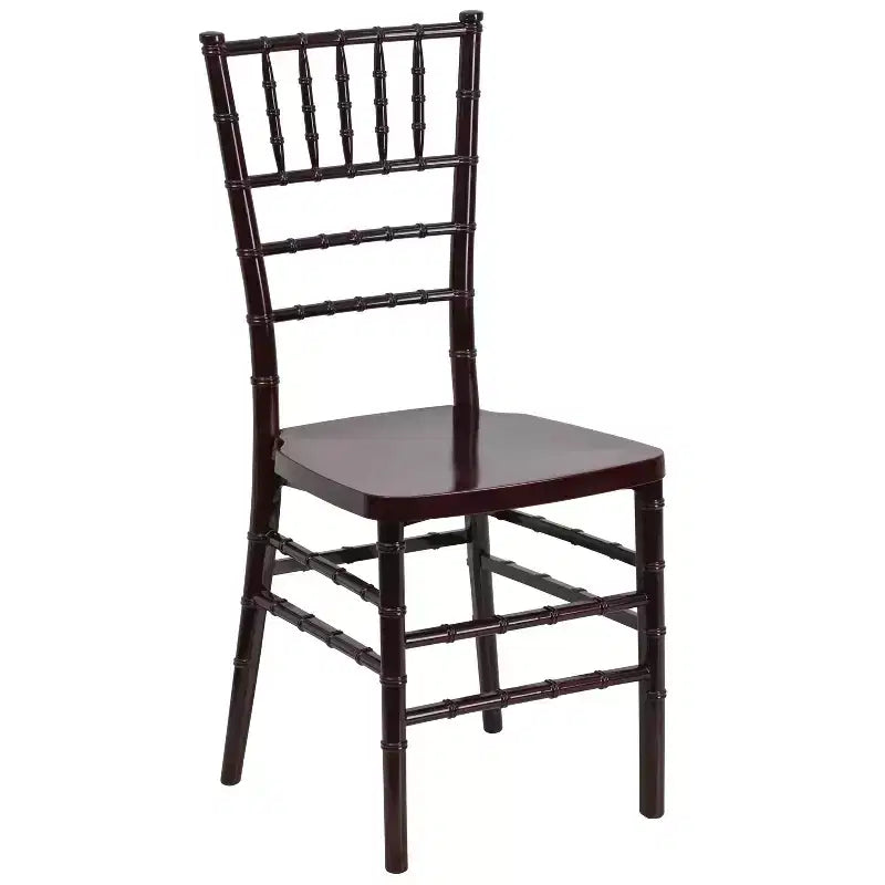 Chaise Chiavari en résine empilable pour mariage et événement
