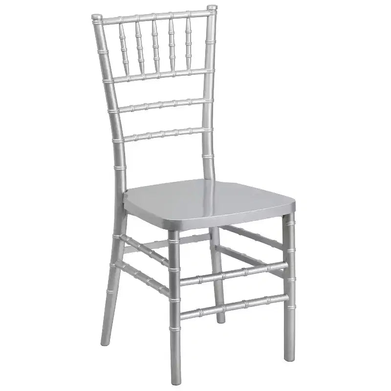 Chaise Chiavari en résine empilable pour mariage et événement